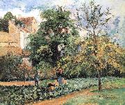 Camille Pissarro Pang plans Schwarz orchards oil painting artist